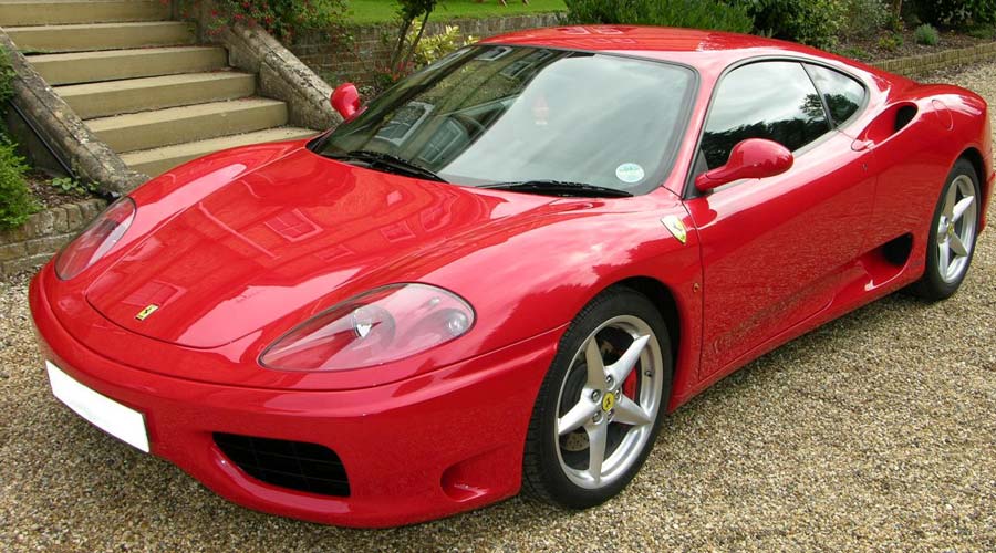 Ferrari F360 Modena - CC BY 2.0 The Car Spy, via Wikimedia Commons